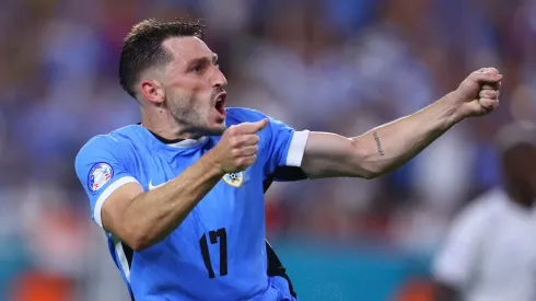 Matías Viña, lateral-esquerdo do Flamengo e do Uuruguai. (Photo by Megan Briggs/Getty Images)
