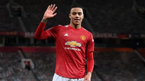 Mason Greenwood, atacante do Manchester United. (Photo by Laurence Griffiths/Getty Images)