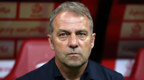 hansi flick, técnico do barcelona. (Photo by Maja Hitij/Getty Images)