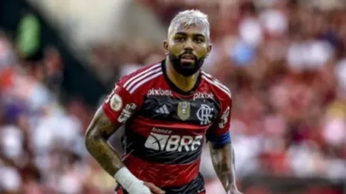 Gabigol encerrou silêncio sobre futuro no Flamengo (Foto: Divulgação/CRF)