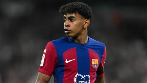Lamine Yamal está fora de clássico (Foto: David Ramos/Getty Images)