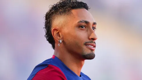 Raphinha aceita deixar o Barcelona e rival na Champions League pode ser o destino (Photo by Eric Alonso/Getty Images)