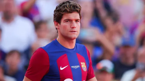 Marcos Alonso em ação pelo barcelona (Photo by Eric Alonso/Getty Images)