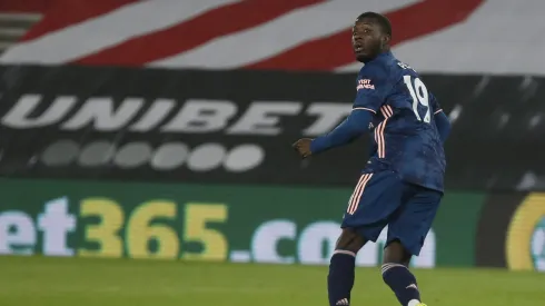 Nicolas Pepé durante jogo pelo Arsenal. (Photo by Frank Augstein - Pool/Getty Images)