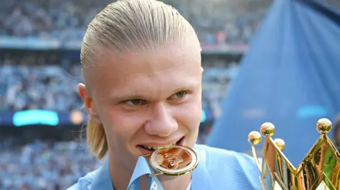 Haaland esquece o Real Madrid e topa deixar o Manchester City para jogar em outro gigante. (Photo by Michael Regan/Getty Images)