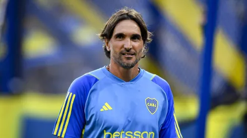 Diego Martínez, técnico do Boca Juniors. (Photo by Marcelo Endelli/Getty Images)