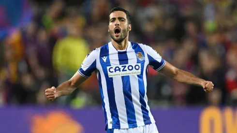 Mikel Merino interessa ao Barça (Foto: David Ramos/Getty Images)