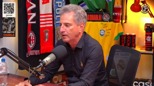 Landim traz notícia bombástica no Flamengo. Foto: Reprodução Charla/YouTube