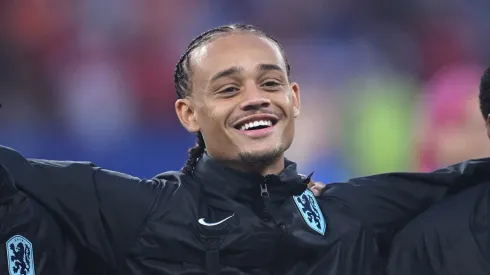 Xavi Simons pela Holanda na Eurocopa 2024. (Photo by Stu Forster/Getty Images)