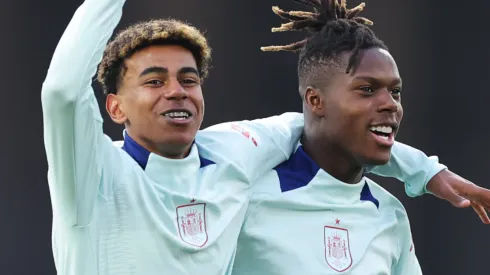 Barcelona quer juntar Yamal e Nico na próxima temporada (Foto: Alex Livesey/Getty Images)