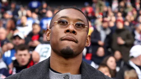 David Alaba causa preocupação no Real Madrid. Foto: Alex Grimm/Getty Images