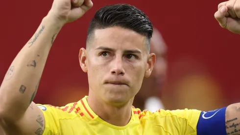 James Rodríguez é procurado por rival do São Paulo e pede salário de R$ 1,8 milhão para assinar (Photo by Jamie Squire/Getty Images)