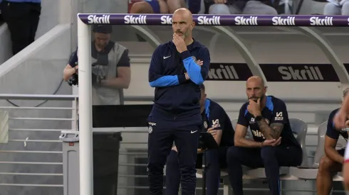Enzo Maresca, técnico do Chelsea. (Photo by Thearon W. Henderson/Getty Images)