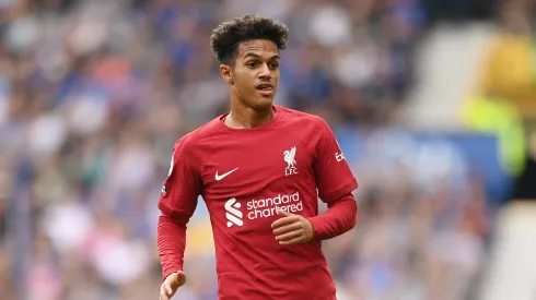 Fabio Carvalho, jogador do Liverpool. (Photo by Michael Regan/Getty Images)