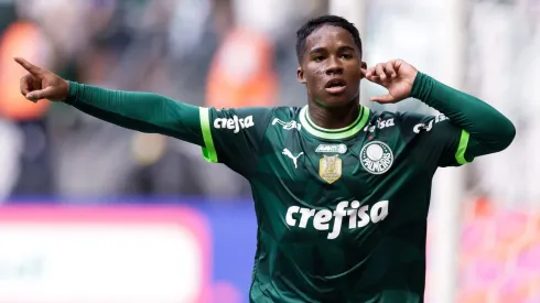 Endrick vive expectativa com saída de Joselu. Foto: Alexandre Schneider/Getty Images