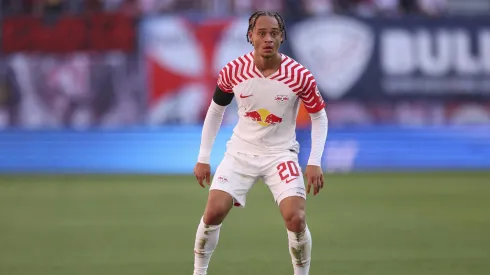 Xavi Simons jogou a última temporada pelo RB Leipzig. (Photo by Maja Hitij/Getty Images)