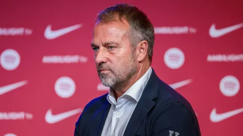 Flick aprovou ideia de Xavi (Foto: Eric Alonso/Getty Images)