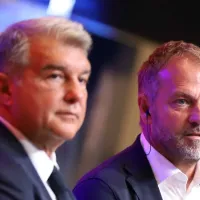 Barcelona: Hansi Flick contraria Laporta e quer vetar contratação acirrada