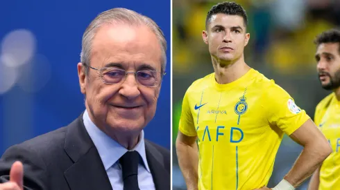 Time do Cristiano Ronaldo, Al-Nassr propõe troca 'maluca' com o Real Madrid. Fotos: Yasser Bakhsh & David Ramos/Getty Imagens