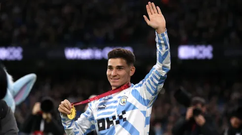 Julian Alvarez do Manchester City (Photo by Jan Kruger/Getty Images)