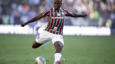 Jhon Arias em campo no confronto entre Fluminense e Bahia, no Brasileirão. (Associated Press / Alamy Stock Photo)