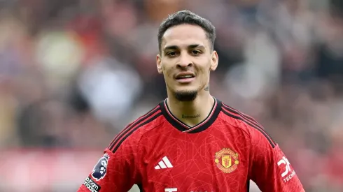 Antony está em baixa no Manchester United.