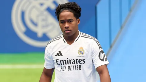 Endrick deixou companheiro impressionado no Real Madrid (Foto: Angel Martinez/Getty Images)