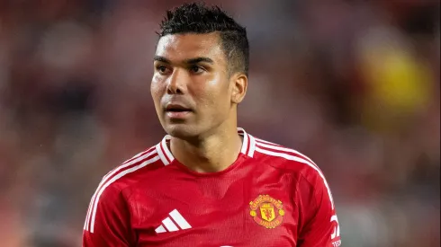 Carlos Casemiro do manchester united (Photo by Jacob Kupferman/Getty Images)