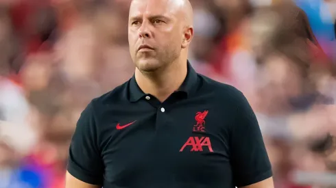 Técnico do Liverpool, Arne Slot.(Photo by Jacob Kupferman/Getty Images)