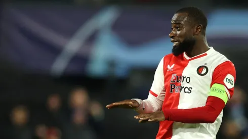 Lutsharel Geertruida é jogador do Feyenoord. (Photo by Dean Mouhtaropoulos/Getty Images)