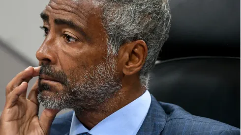 Romário na Comissao de Assuntos Sociais no Senado.