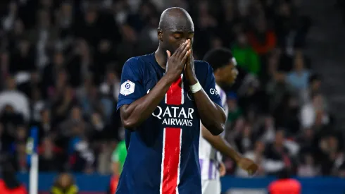 Danilo Pereira em partida pelo PSG