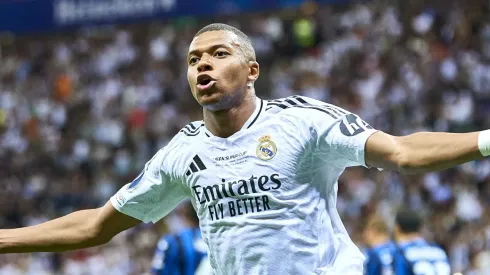 Mbappé marcou em seu primeiro jogo com o Real Madrid.