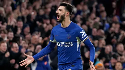 Armando Broja em partida pelo Chelsea