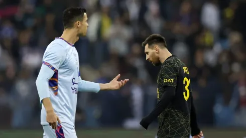 Messi e CR7: Quem ficou no quase de se transferir para o Manchester City. (Foto: Yasser Bakhsh/Getty Images)