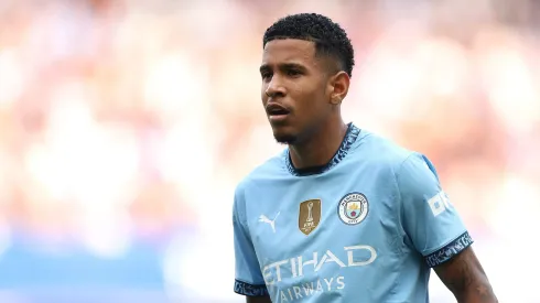 Savinho, atacante do Manchester City. (Photo by Julian Finney/Getty Images)