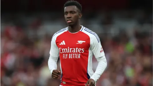 Nketiah em partida pelo Arsenal