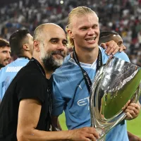 Guardiola exalta Erling Haaland: \'Números de Messi e Cristiano Ronaldo\'