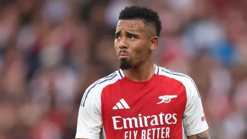 Gabriel Jesus em ação pelo Arsenal.