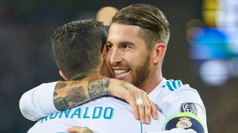 Cristiano Ronaldo e Sérgio Ramos nos tempos de Real Madrid.