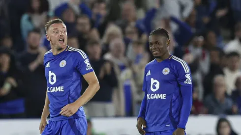 Vardy defende gesto provocador e destaca sua mentalidade competitiva no futebol. (Foto: PUBLICATION NOT IN UK)