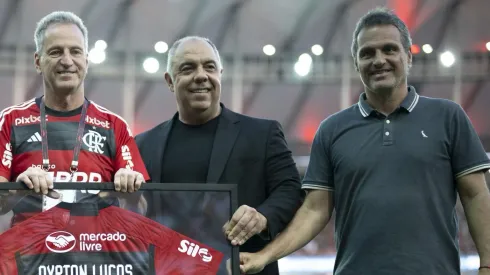 Landim é pressionado a desligar dirigente do Fla. Foto: Jorge Rodrigues/AGIF