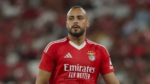 Arthur Cabral em ação pelo Benfica.