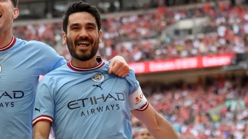 Guardiola dá aval e meia deixará o Manchester City após retorno de Gundogan. (Photo by Mike Hewitt/Getty Images)