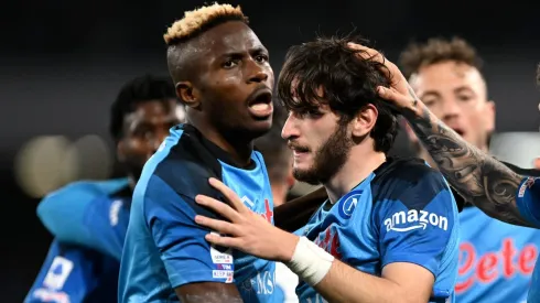 Liverpool de Slot pode anunciar estrela do Napoli em negócio de R$ 430 milhões (Photo by Francesco Pecoraro/Getty Images)