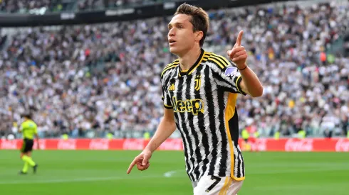 Chiesa em partida pela Juventus