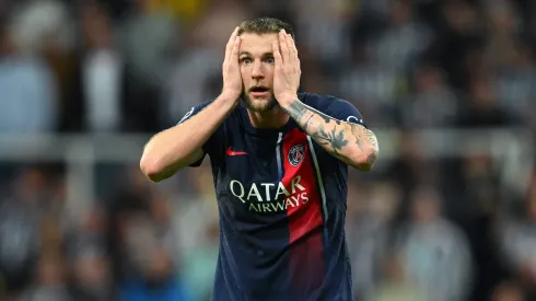 Milan Skriniar, zagueiro do PSG. (Photo by Michael Regan/Getty Images)