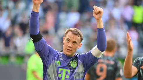 Manuel Neuer em partida pelo Bayern de Munique