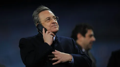Florentino Pérez, presidente do Real Madrid. (Photo by Denis Doyle/Getty Images)