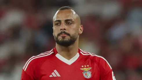 Arthur Cabral em ação no Benfica. Foto: Carlos Rodrigues/Getty Images